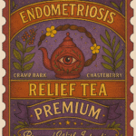 🌟 Endometriosis Relief — Cramp Bark & Chasteberry Tea