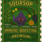 🌟 Soursop Immune Boost — Herbal Wellness Tea