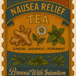 🌟 Nausea Relief — Ginger & Peppermint Tea