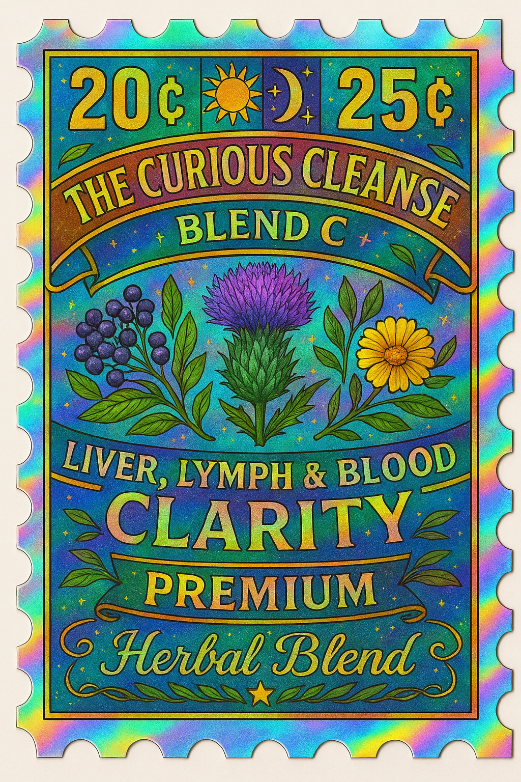 9B78818F-11C6-4D92-BC32-DCE6B62086BA π The Curious Cleanse β Blend C - Image 1