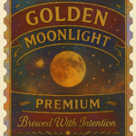 🌕 Golden Moonlight — Full Moon Herbal Tea
